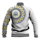 Cape Verde African Tribal Pattern Baseball Jacket Chest Arm Tattoo