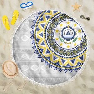 Cape Verde African Tribal Pattern Beach Blanket Chest Arm Tattoo