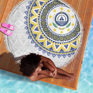 Cape Verde African Tribal Pattern Beach Blanket Chest Arm Tattoo