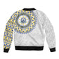 Cape Verde African Tribal Pattern Bomber Jacket Chest Arm Tattoo