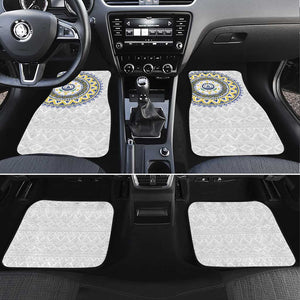 Cape Verde African Tribal Pattern Car Mats Chest Arm Tattoo
