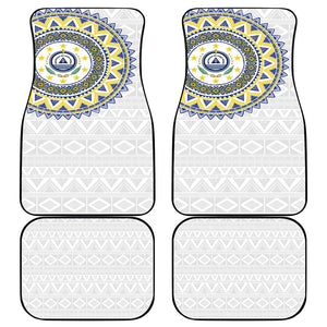 Cape Verde African Tribal Pattern Car Mats Chest Arm Tattoo