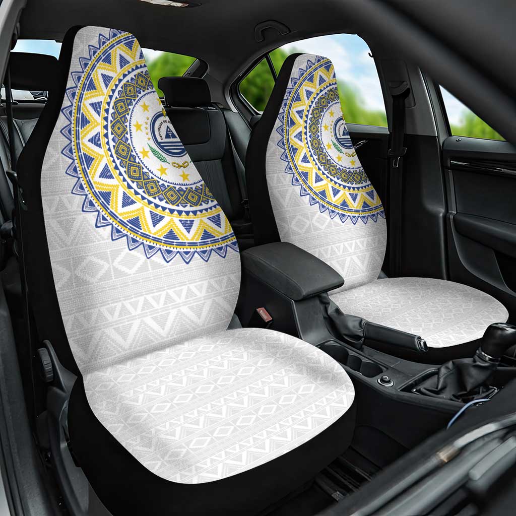 Cape Verde African Tribal Pattern Car Seat Cover Chest Arm Tattoo