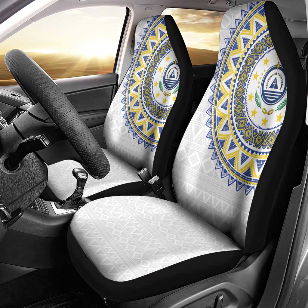 Cape Verde African Tribal Pattern Car Seat Cover Chest Arm Tattoo