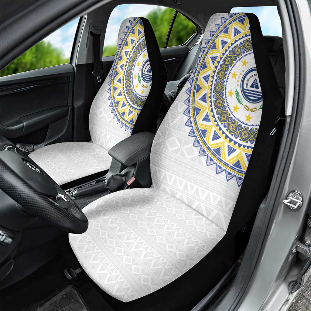 Cape Verde African Tribal Pattern Car Seat Cover Chest Arm Tattoo