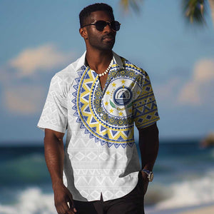 Cape Verde African Tribal Pattern Hawaiian Shirt Chest Arm Tattoo