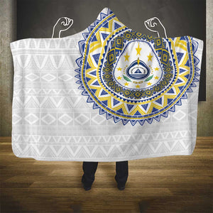 Cape Verde African Tribal Pattern Hooded Blanket Chest Arm Tattoo