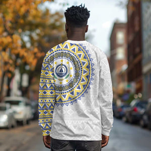 Cape Verde African Tribal Pattern Long Sleeve Shirt Chest Arm Tattoo