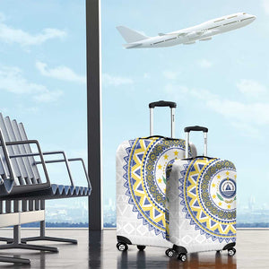 Cape Verde African Tribal Pattern Luggage Cover Chest Arm Tattoo