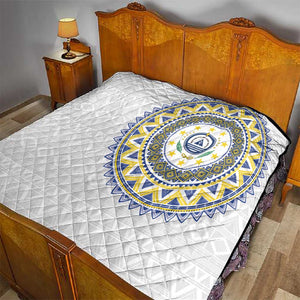 Cape Verde African Tribal Pattern Quilt Chest Arm Tattoo