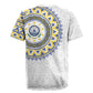 Cape Verde African Tribal Pattern Rugby Jersey Chest Arm Tattoo
