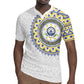 Cape Verde African Tribal Pattern Rugby Jersey Chest Arm Tattoo