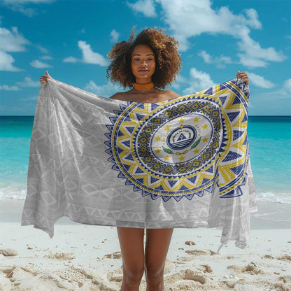 Cape Verde African Tribal Pattern Sarong Chest Arm Tattoo