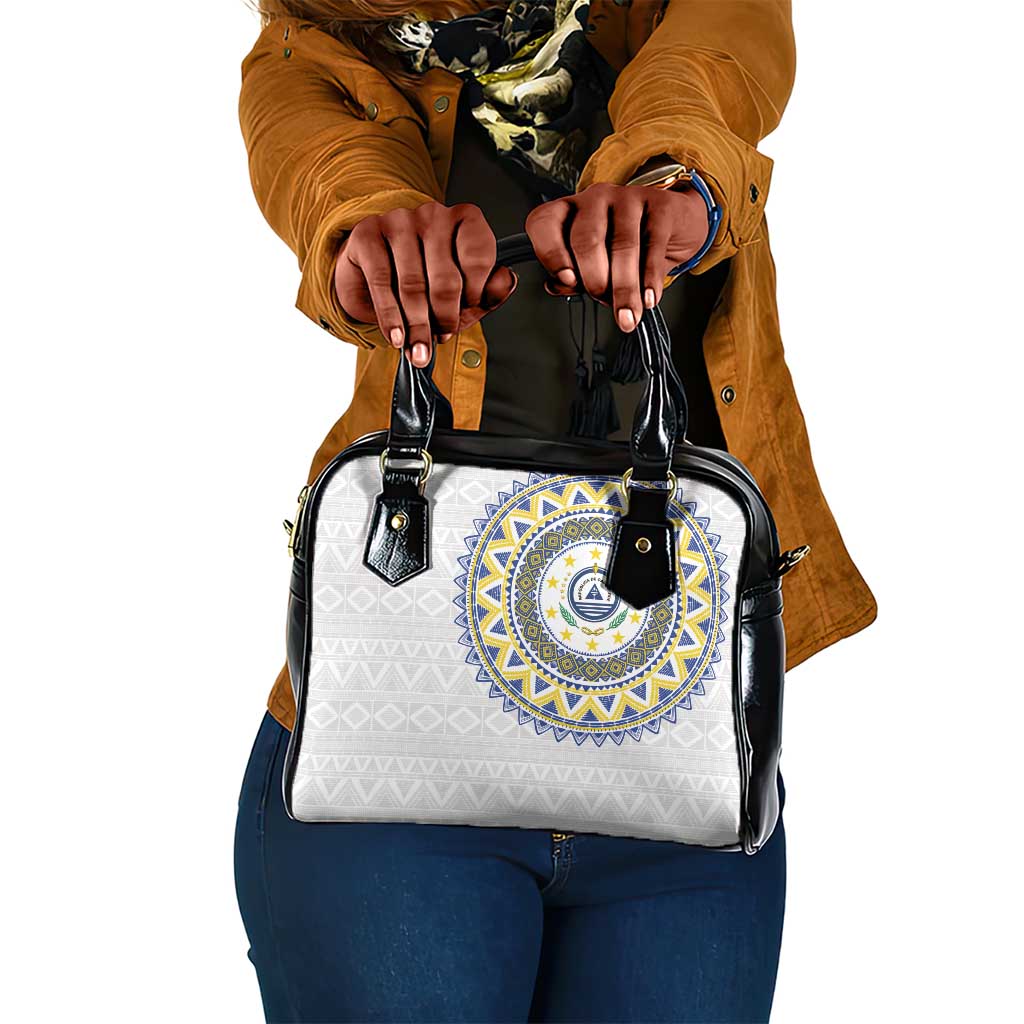 Cape Verde African Tribal Pattern Shoulder Handbag Chest Arm Tattoo