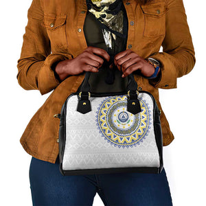 Cape Verde African Tribal Pattern Shoulder Handbag Chest Arm Tattoo