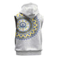 Cape Verde African Tribal Pattern Sleeveless Hoodie Chest Arm Tattoo - African Pride