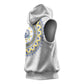 Cape Verde African Tribal Pattern Sleeveless Hoodie Chest Arm Tattoo - African Pride