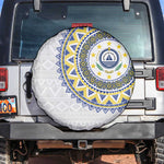 Cape Verde African Tribal Pattern Spare Tire Cover Chest Arm Tattoo