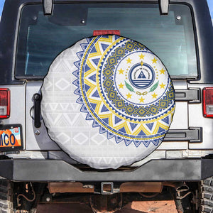 Cape Verde African Tribal Pattern Spare Tire Cover Chest Arm Tattoo