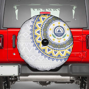 Cape Verde African Tribal Pattern Spare Tire Cover Chest Arm Tattoo