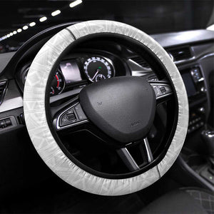 Cape Verde African Tribal Pattern Steering Wheel Cover Chest Arm Tattoo