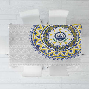Cape Verde African Tribal Pattern Tablecloth Chest Arm Tattoo