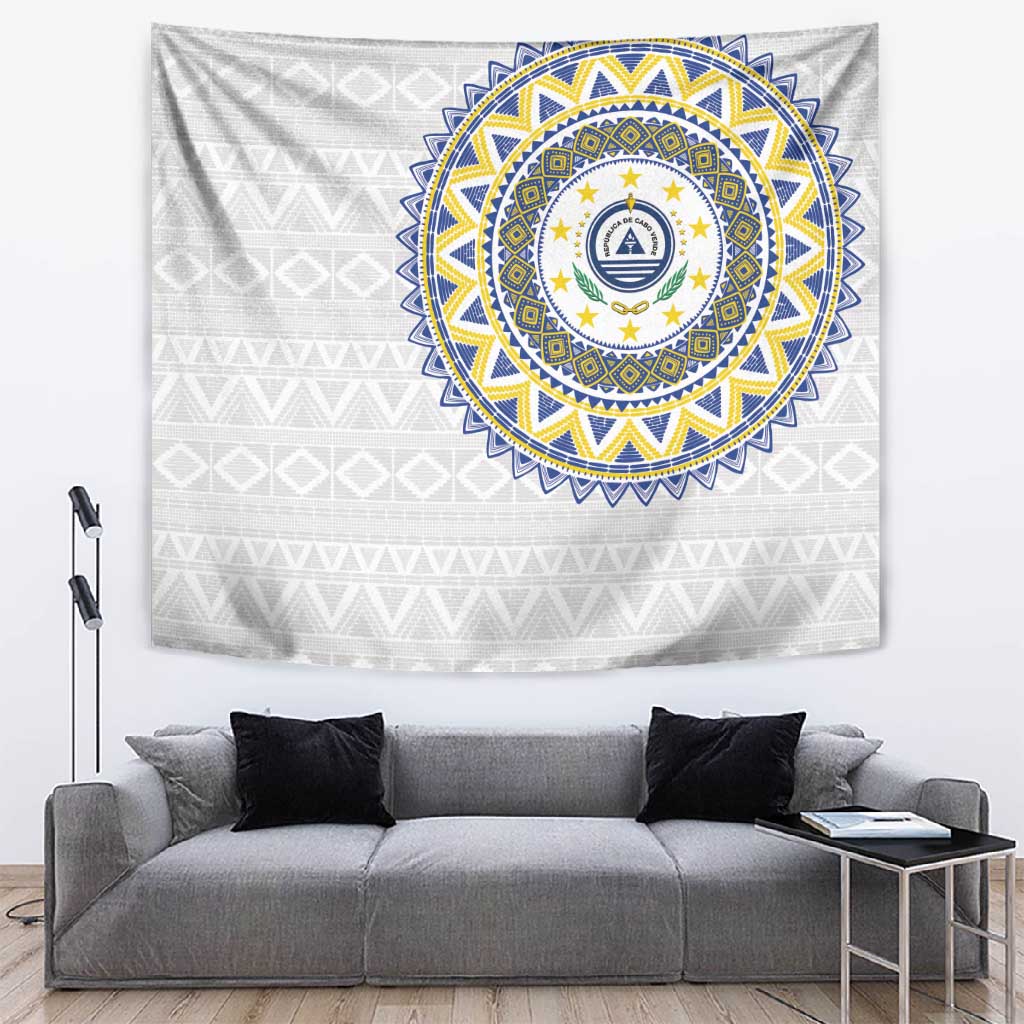 Cape Verde African Tribal Pattern Tapestry Chest Arm Tattoo