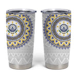 Cape Verde African Tribal Pattern Tumbler Cup Chest Arm Tattoo