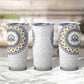 Cape Verde African Tribal Pattern Tumbler Cup Chest Arm Tattoo