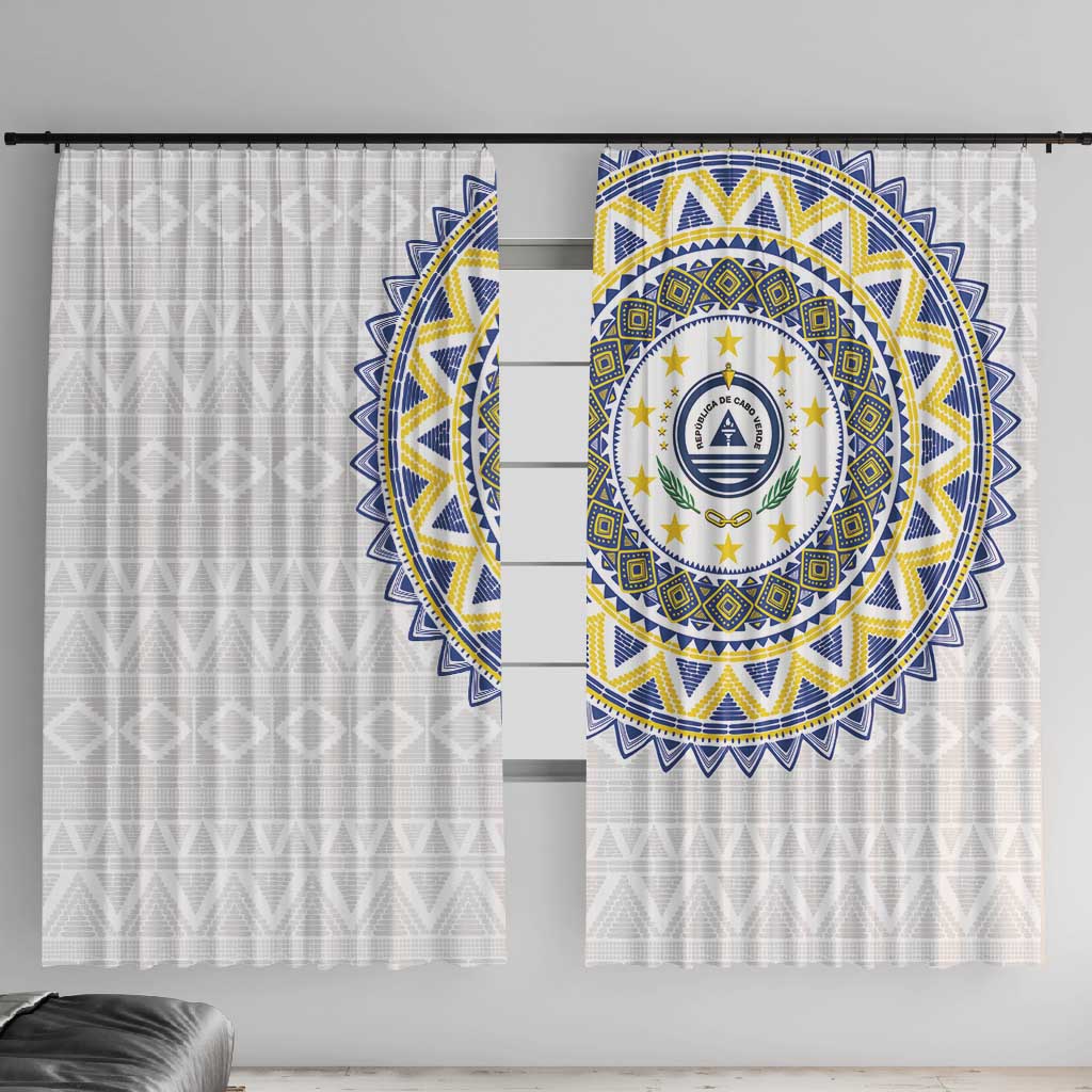 Cape Verde African Tribal Pattern Window Curtain Chest Arm Tattoo