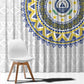 Cape Verde African Tribal Pattern Window Curtain Chest Arm Tattoo