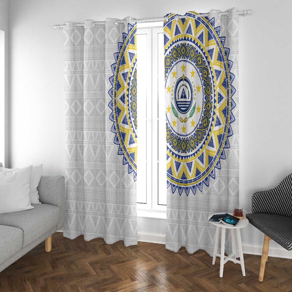 Cape Verde African Tribal Pattern Window Curtain Chest Arm Tattoo
