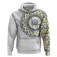 Cape Verde African Tribal Pattern Zip Hoodie Chest Arm Tattoo