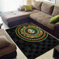 Ivory Coast African Tribal Pattern Area Rug Chest Arm Tattoo