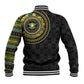 Ivory Coast African Tribal Pattern Baseball Jacket Chest Arm Tattoo