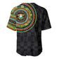 Ivory Coast African Tribal Pattern Baseball Jersey Chest Arm Tattoo