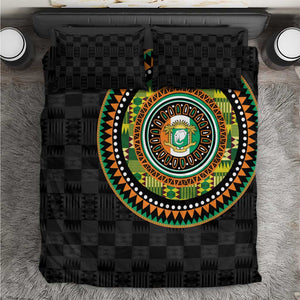 Ivory Coast African Tribal Pattern Bedding Set Chest Arm Tattoo