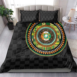 Ivory Coast African Tribal Pattern Bedding Set Chest Arm Tattoo