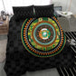Ivory Coast African Tribal Pattern Bedding Set Chest Arm Tattoo