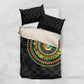 Ivory Coast African Tribal Pattern Bedding Set Chest Arm Tattoo
