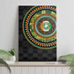 Ivory Coast African Tribal Pattern Canvas Wall Art Chest Arm Tattoo