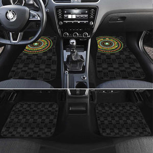 Ivory Coast African Tribal Pattern Car Mats Chest Arm Tattoo