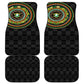 Ivory Coast African Tribal Pattern Car Mats Chest Arm Tattoo
