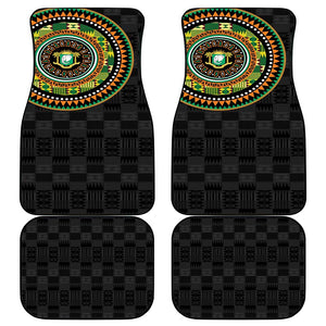 Ivory Coast African Tribal Pattern Car Mats Chest Arm Tattoo