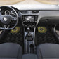 Ivory Coast African Tribal Pattern Car Mats Chest Arm Tattoo