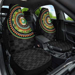 Ivory Coast African Tribal Pattern Car Seat Cover Chest Arm Tattoo