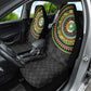 Ivory Coast African Tribal Pattern Car Seat Cover Chest Arm Tattoo