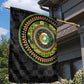 Ivory Coast African Tribal Pattern Garden Flag Chest Arm Tattoo