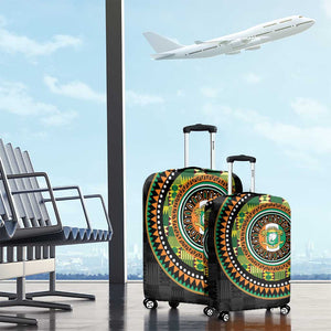 Ivory Coast African Tribal Pattern Luggage Cover Chest Arm Tattoo