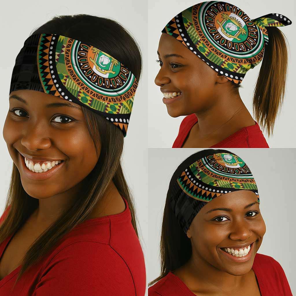 Ivory Coast African Tribal Pattern Neck Gaiter Chest Arm Tattoo LT15